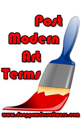 Post Modern Art Terms