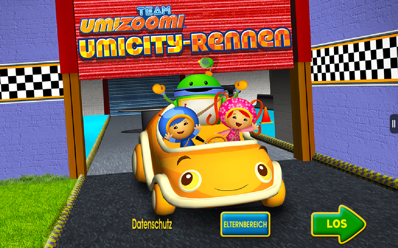 Android application Team Umizoomi - Math Racer HD screenshort