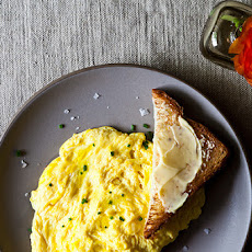 Daniel Patterson's Poached Scrambled Eggs