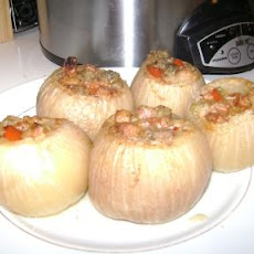 Stuffed Onions (Crock Pot)