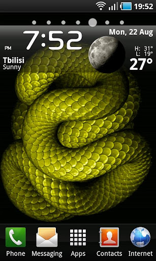 Animated Snake LWP