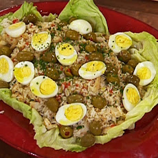 Portuguese Rice and Salt Cod Salad