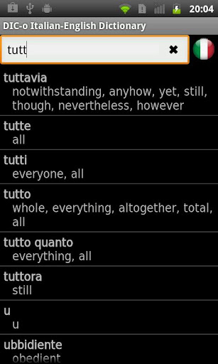 【免費書籍App】Italian-English offline dict.-APP點子