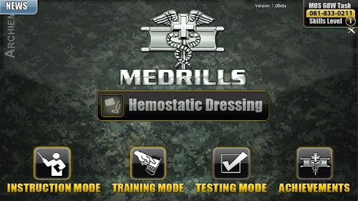 Medrills: Army Hemostatic
