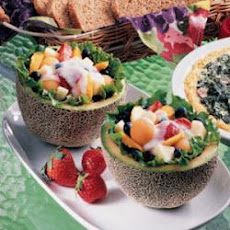 Fruit-Filled Melons