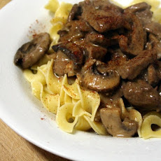 Beef Stroganoff