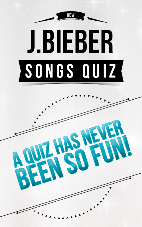 Android application Justin Bieber - Songs Quiz screenshort