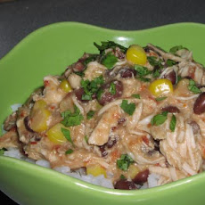 Kickin' Creamy Chicken Stew in a Slow Cooker