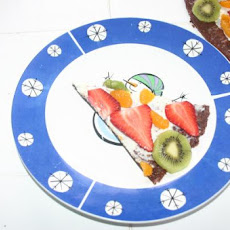 Brownie Fruit Pizza