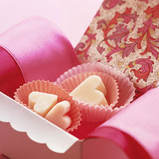 Creamy Fudge Hearts
