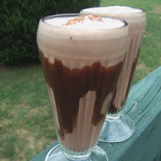 Chocolate-Almond Coffee Frappe