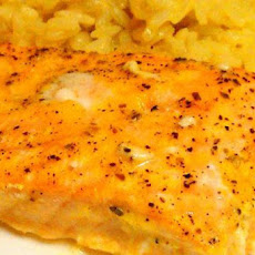 Baked Salmon with Orange Juice