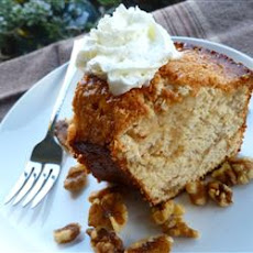 Maple Nut Angel Food Cake