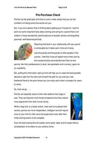 【免費書籍App】Your Pet Parrot-APP點子