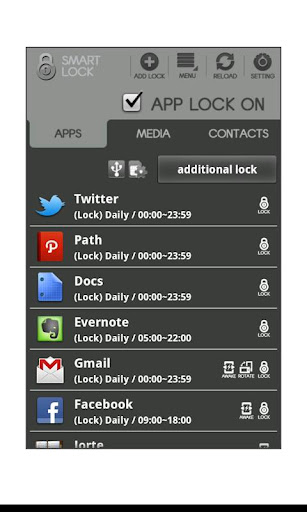 Smart Lock アプリ 写真 ビデオ ロック