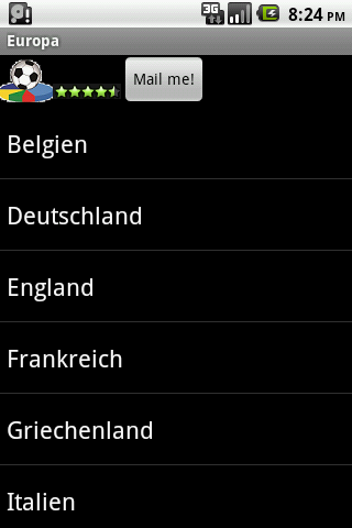 German Europe Football History