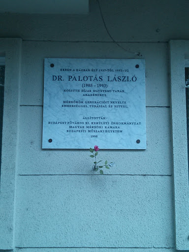 Dr. Palotás László Emléktábla