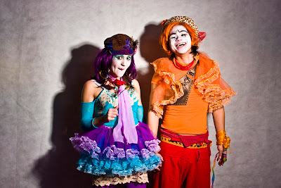 <p>
	MoMo JaJa</p>
<p>
	Sense-U-All Tantrick Clown show</p>
