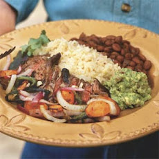 Pan-Seared Skirt Steak With Poblano Chiles and Onions