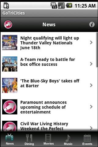 GoTriCities Mobile App