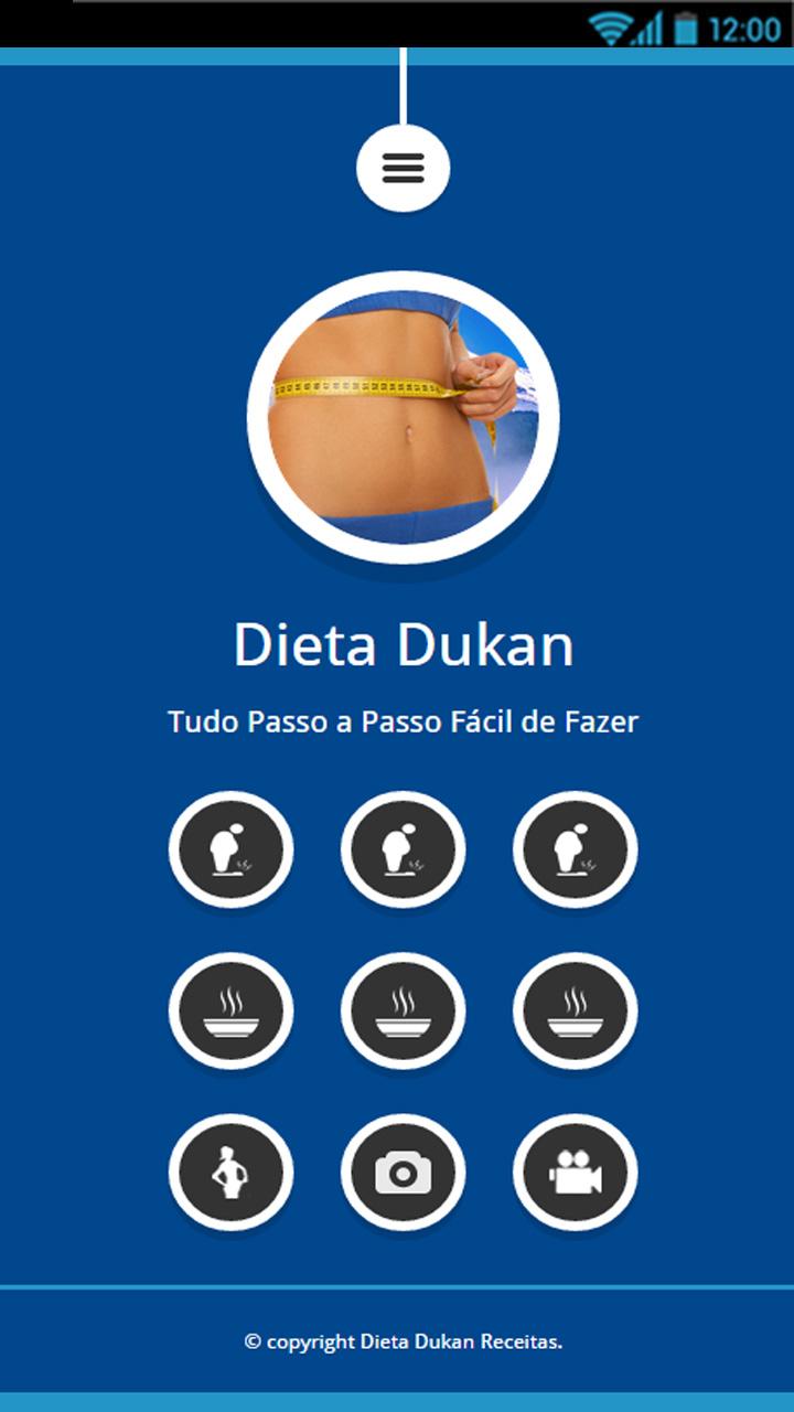 Android application Dieta Dukan Receitas screenshort