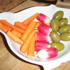 The Mo Betta' Carotene Relish Tray