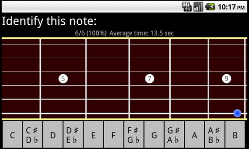 RR Guitar Fretboard Trainer