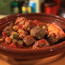 Moroccan Meatballs with Eggs