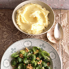 Brussels Sprouts with Lemon and Walnuts