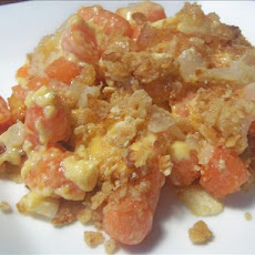 Cheese Scalloped Baby Carrots