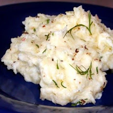 Dill-Sour Cream Mashed Potatoes
