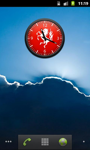 FC Twente Analoge Clock Widget