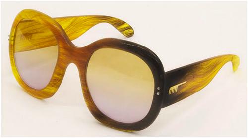 eyewear made with human hair