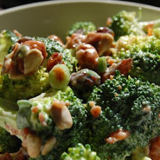 Beer-Nut Broccoli Salad