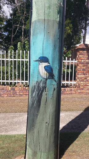 Forest Kingfisher Mural