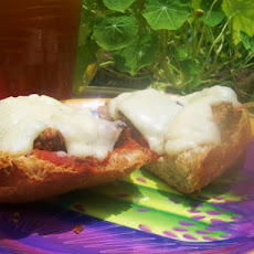 Eggplant and Mozzarella Melt