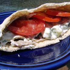 Pita Stuffed Souvlaki