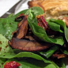 Spinach Salad With Pecans and Sun-Dried Tomato