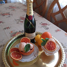 Champagne Three-Citrus Sorbet