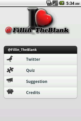 Fillin The Blank