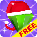 Jewels Space: Christmas Free mobile app icon