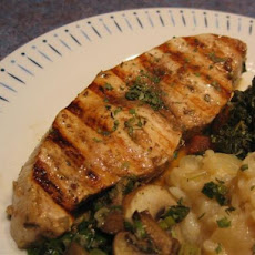 Grilled Italian Marinated Swordfish