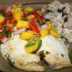 Grilled Tilapia with Mango Salsa
