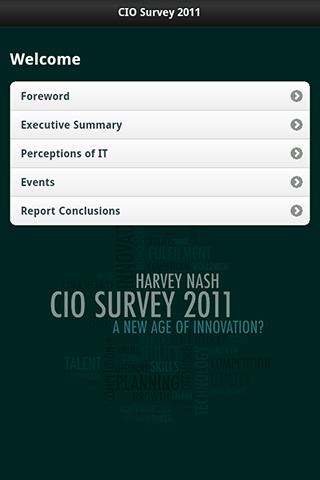 CIO Survey 2011