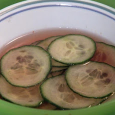 Ww Sweet-Hot Marinated Cucumbers 0-Points