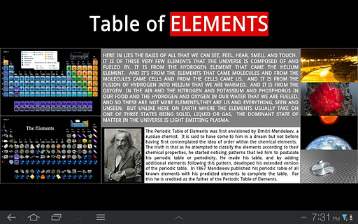 The Periodic Table of Elements