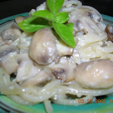Vic Reeves' Stilton Spaghetti With Mushrooms