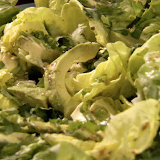 Boston Lettuce Avocado Salad and Lime Dressing