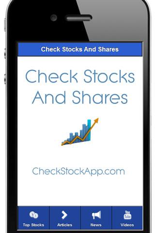 Check Stocks And Shares