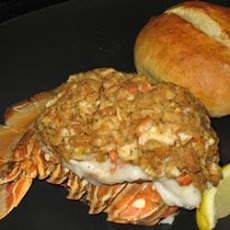 Crab-Stuffed Lobster Tail